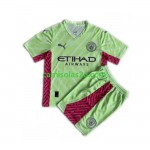 Camisolas de futebol Manchester City Guarda Redes Criança Equipamento 3ª 2023/24 Manga Curta